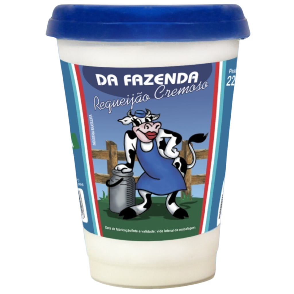 Requeijão Leite da Fazenda - pote 200g